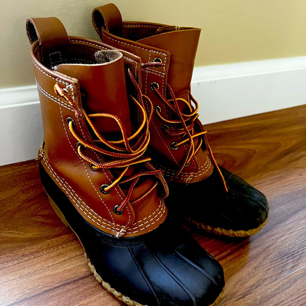 L.L Bean Boots - 8” Thinsulate Brown - Women’s Size 6W